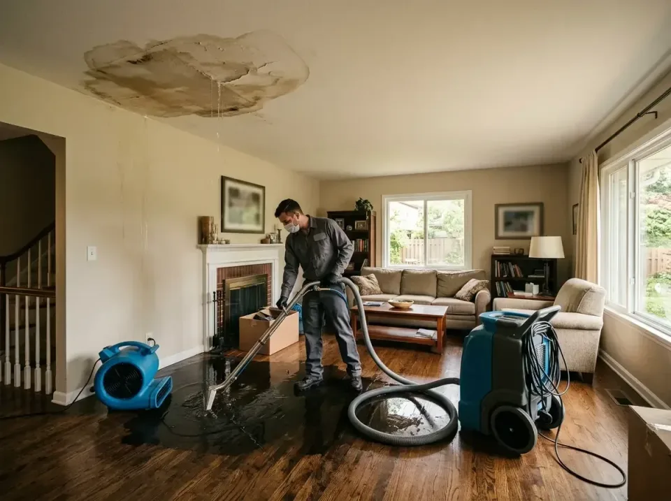attic-pipe-burst-ceiling-drip-008 — frequently asked questions, Water Damage Restoration & Carpet Care in Pine Mountain Club…